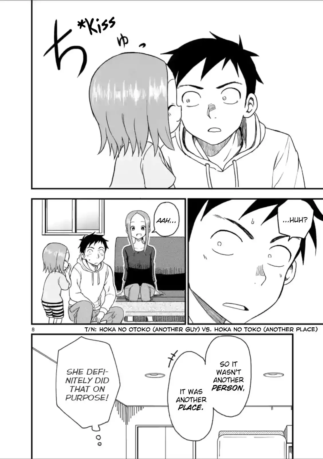 Karakai Jouzu no (Moto) Takagi-san Chapter 38 8